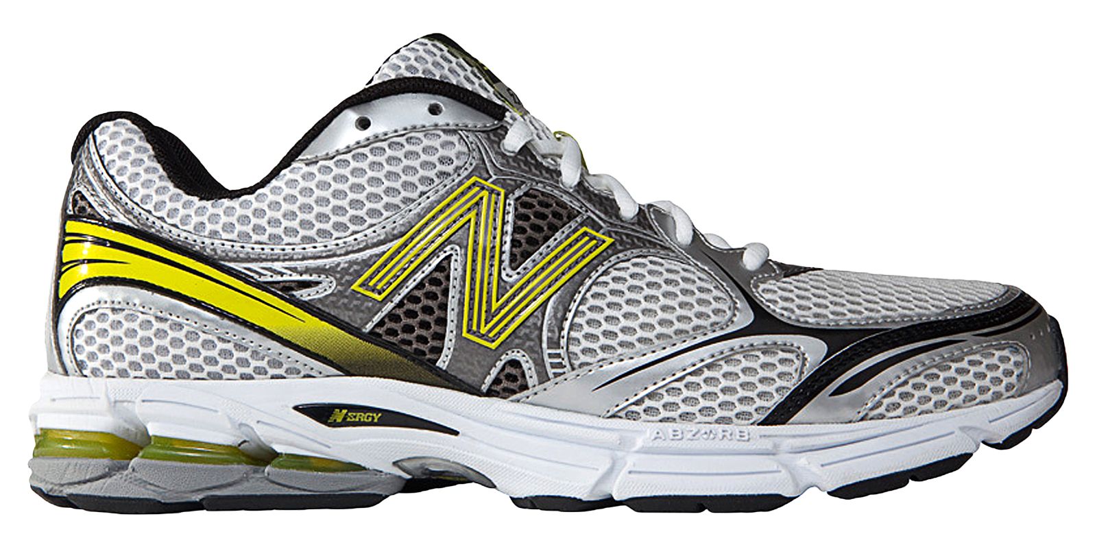New Balance 770, Silver with Lime Green