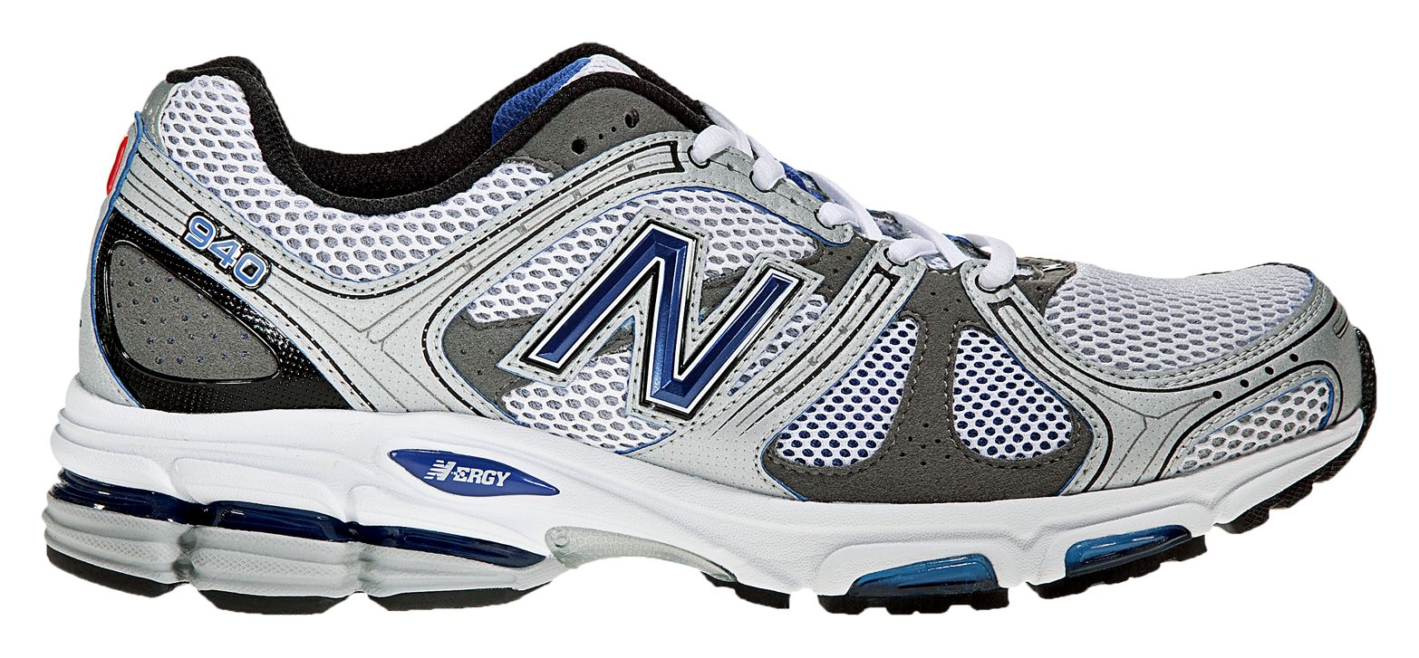 New Balance 940, White with Grey & Blue