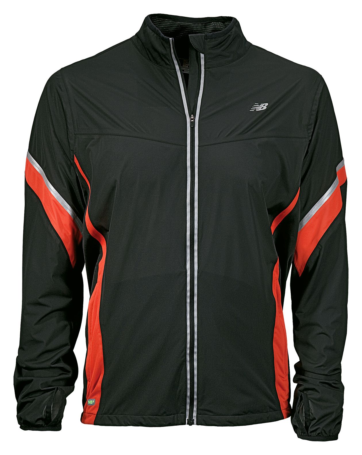 NBx Jacket, Black with Molten Lava