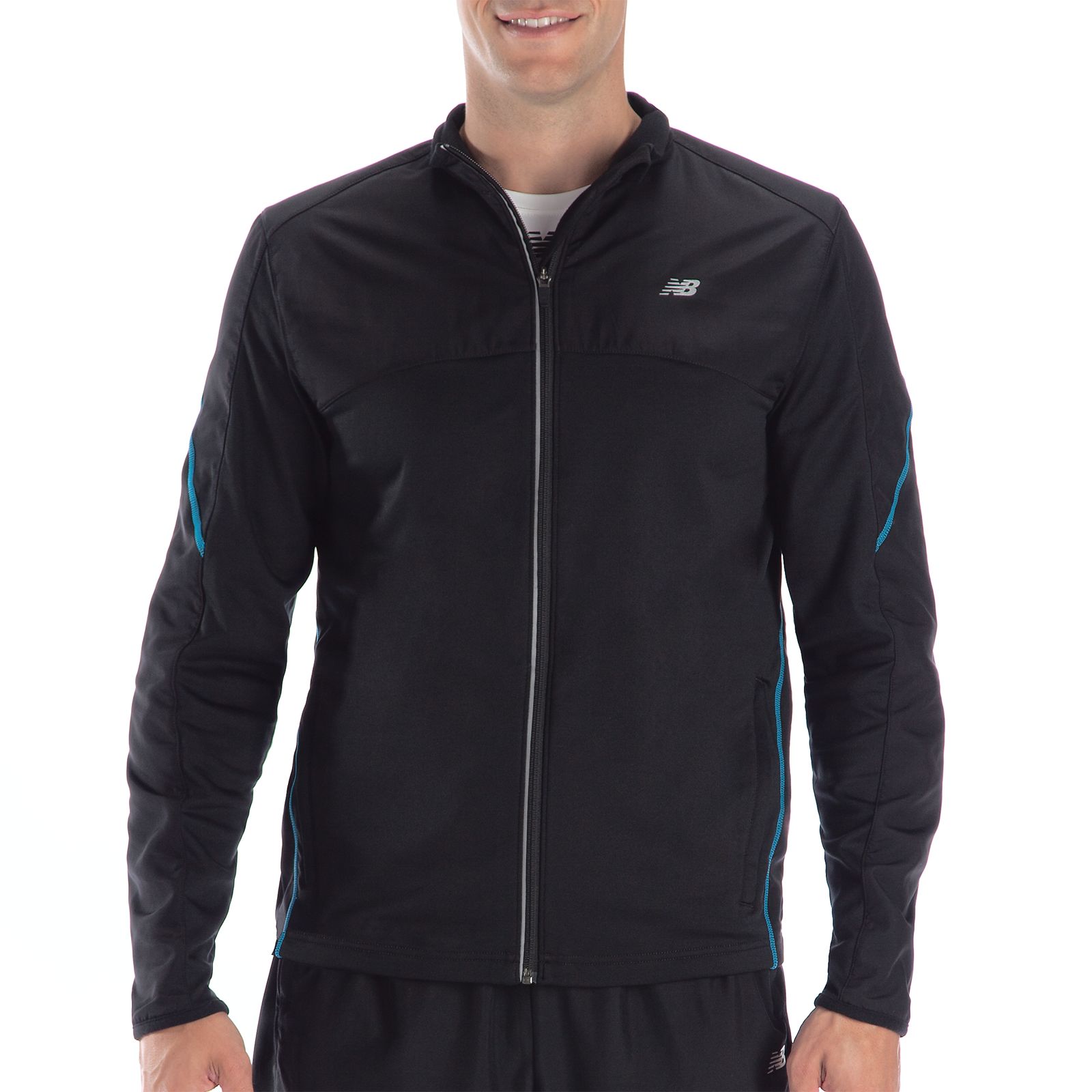 Raptor Jacket, Black with Kinetic Blue