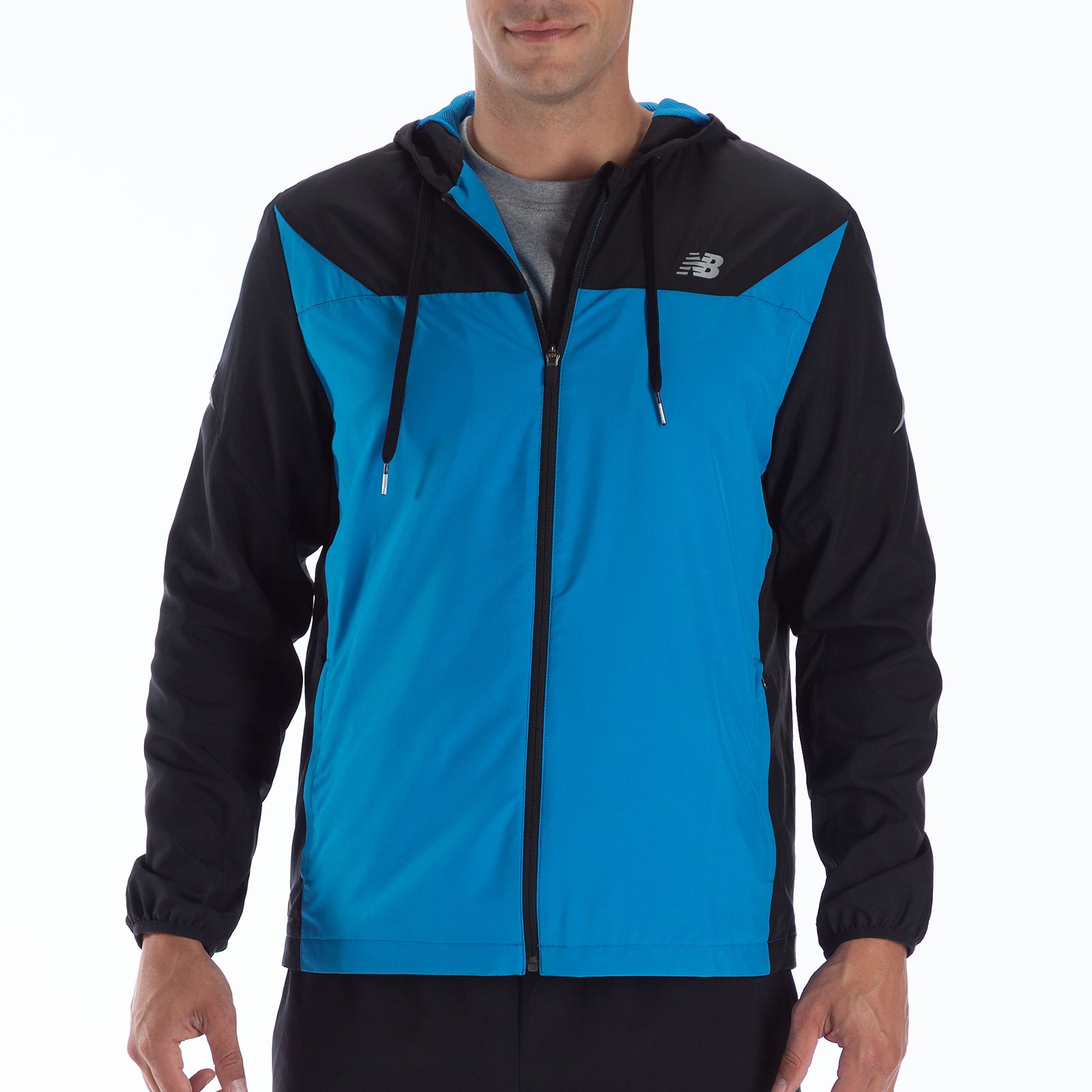 Sequence Hooded Jacket, Electric Blue with Sodalite