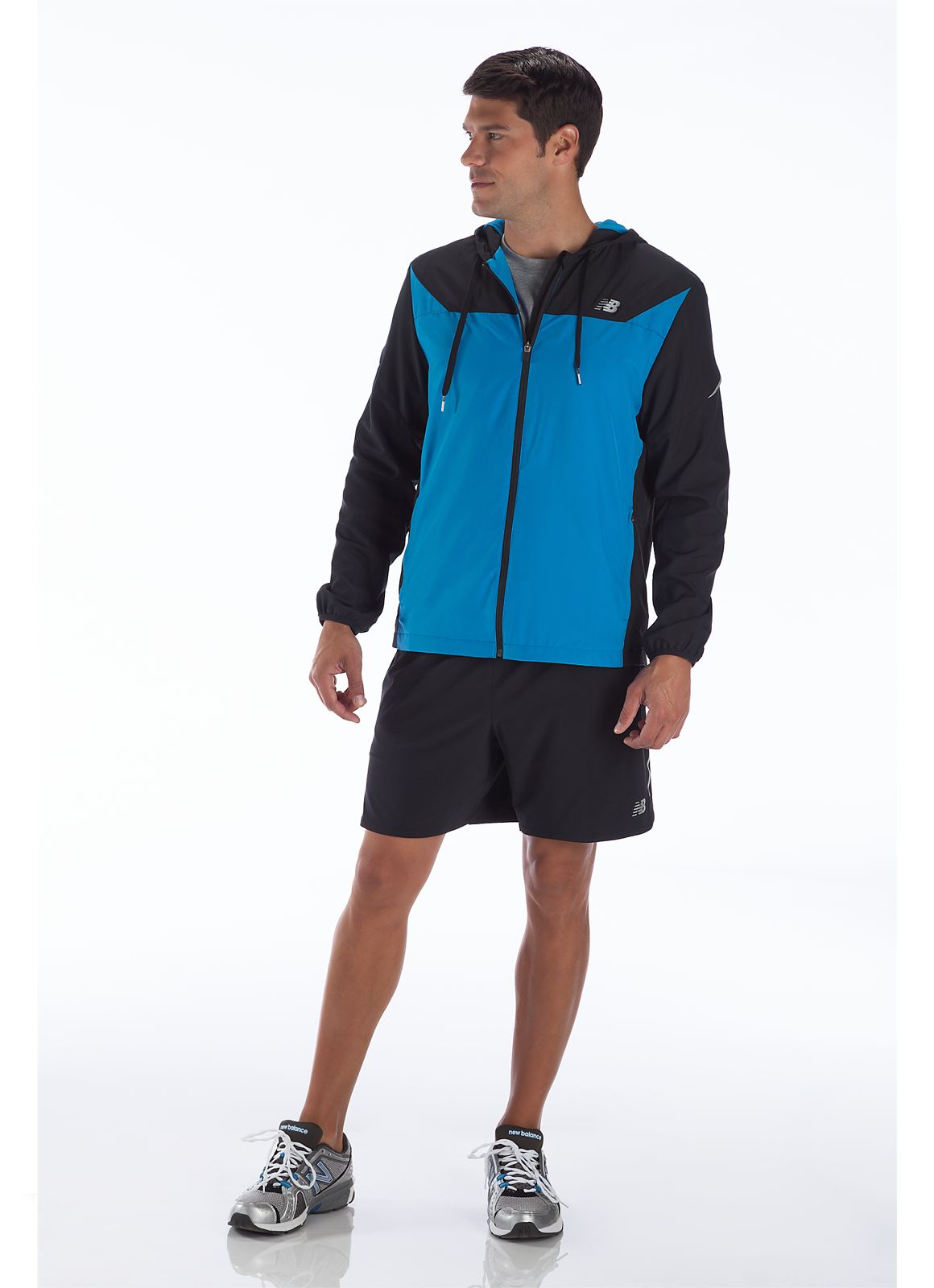 Sequence Hooded Jacket, Electric Blue with Sodalite