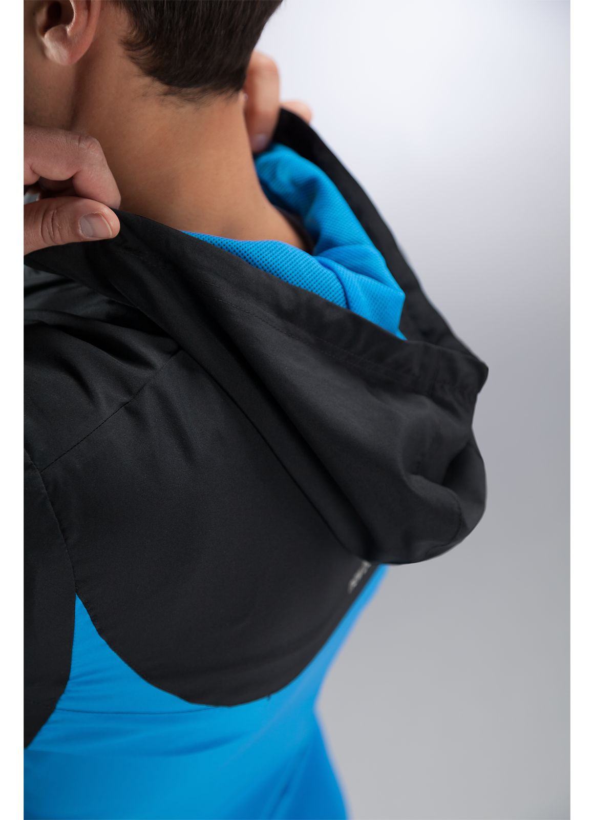 Sequence Hooded Jacket, Electric Blue with Sodalite
