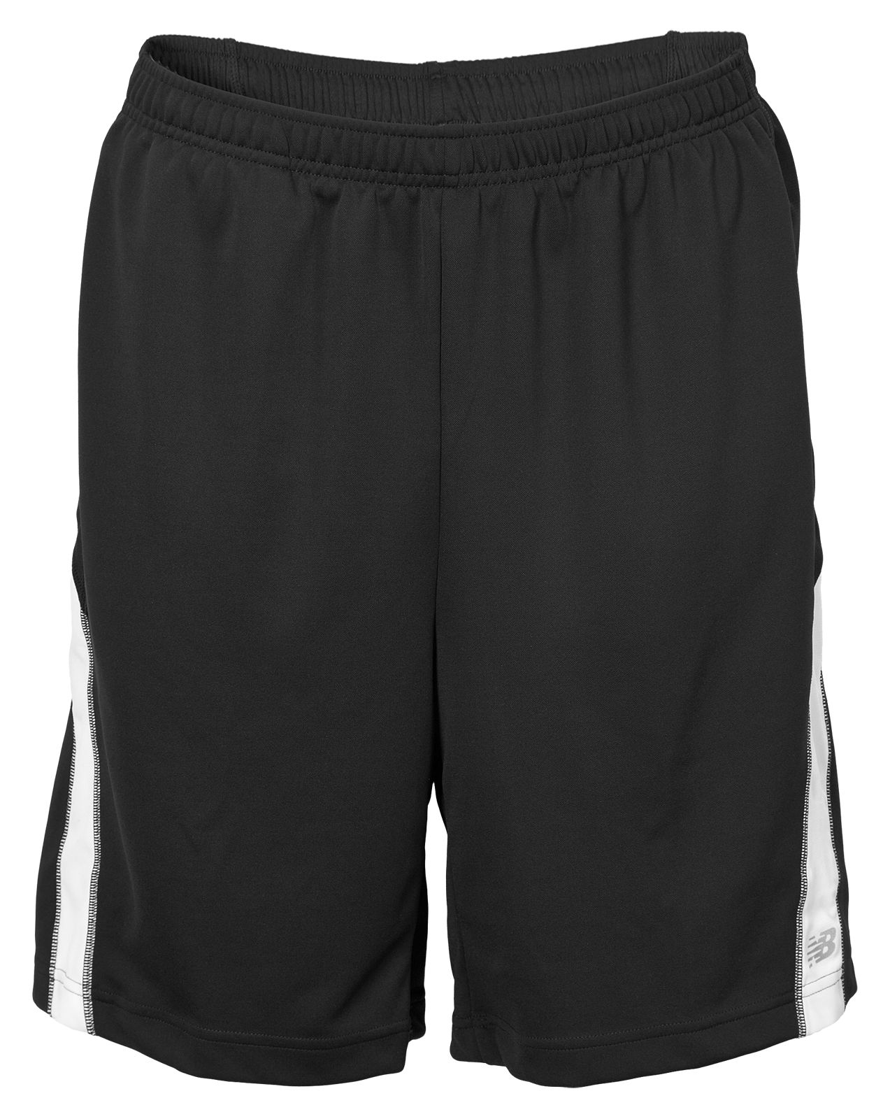 NP 9 inch Short, Black with White