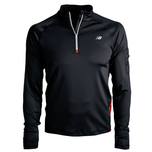 New Balance Men's Long Sleeve Half Zip | Performance Tops