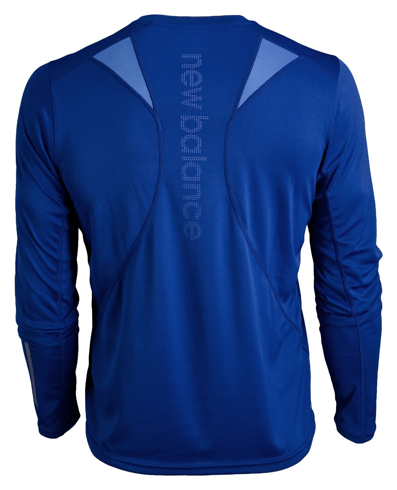 Ultra-Wicking Long Sleeve, Classic Blue with Campanula