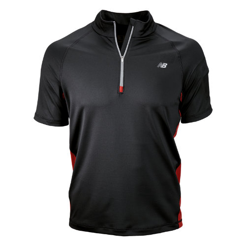 New Balance Men's Short Sleeve Half Zip | Performance Tops