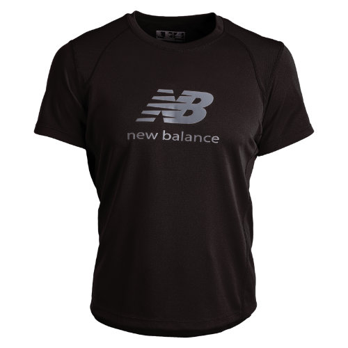 New Balance Men's Large Reflective Tempo S/S | Performance Tops