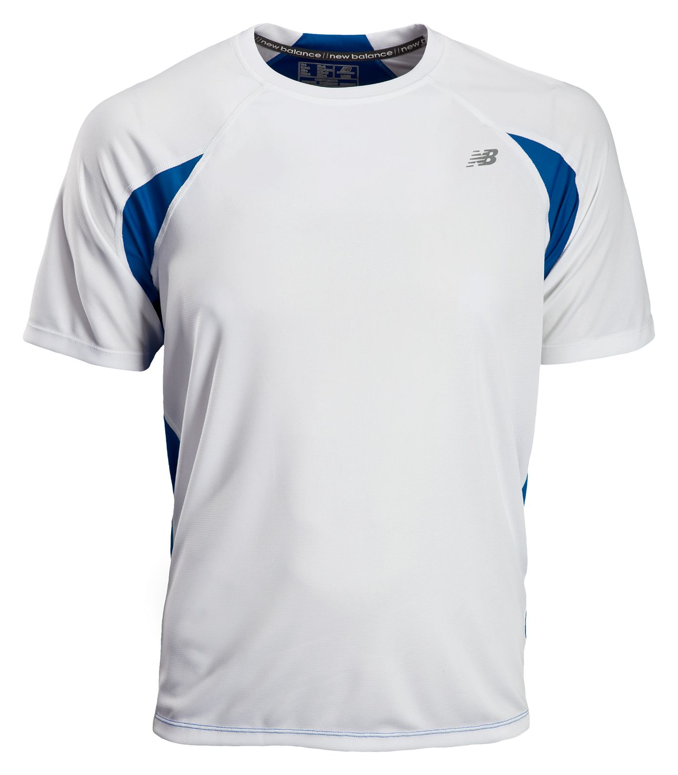 Icefil® Short Sleeve, Directoire Blue with White