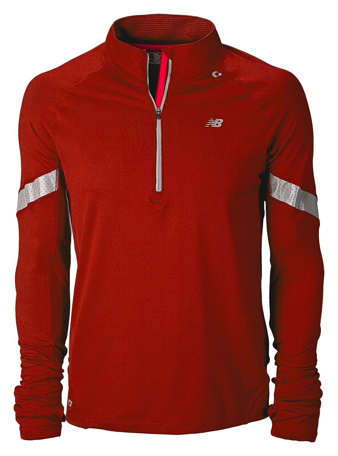 NBx Welded Half-Zip, Pompeian Red