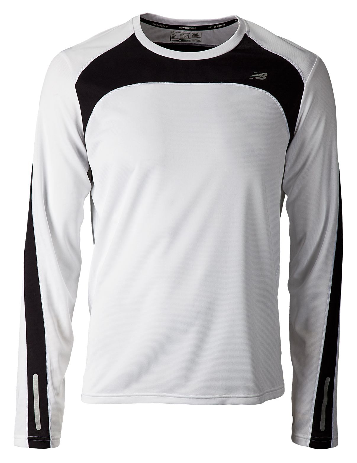 Icefil® Long Sleeve, White with Black