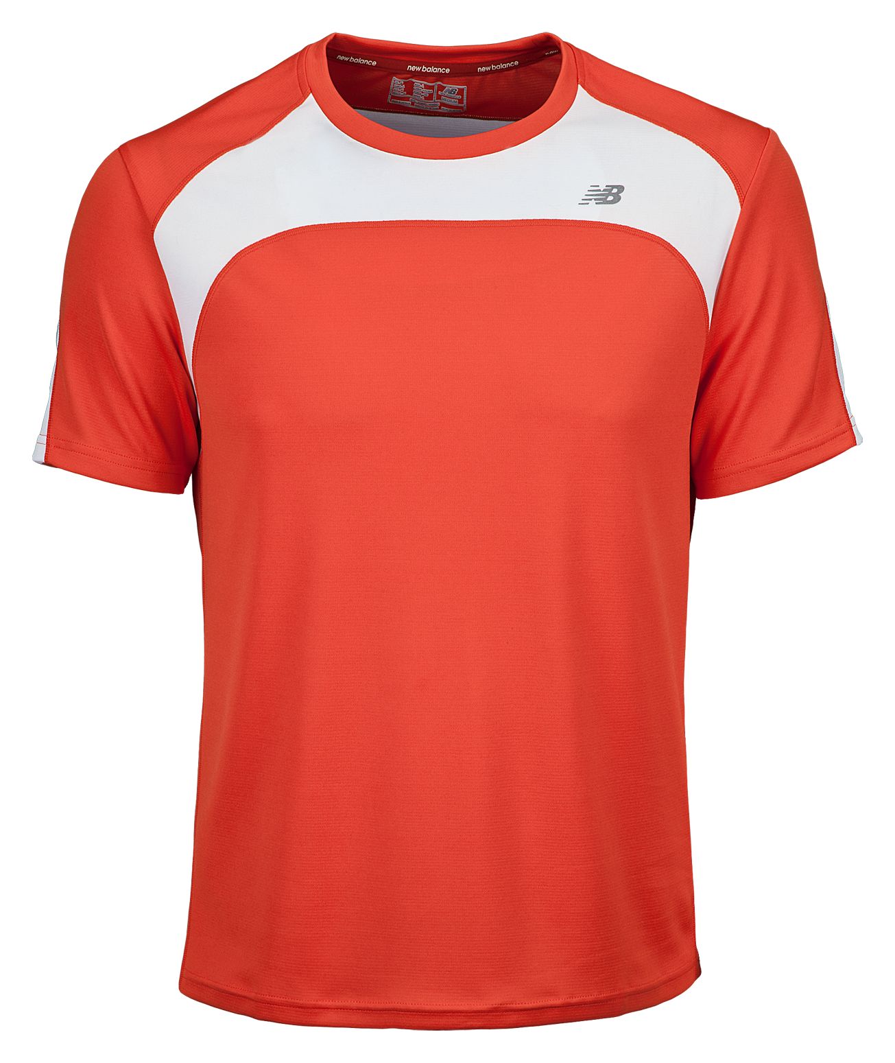 Icefil&reg; Short Sleeve, Grenadine with White
