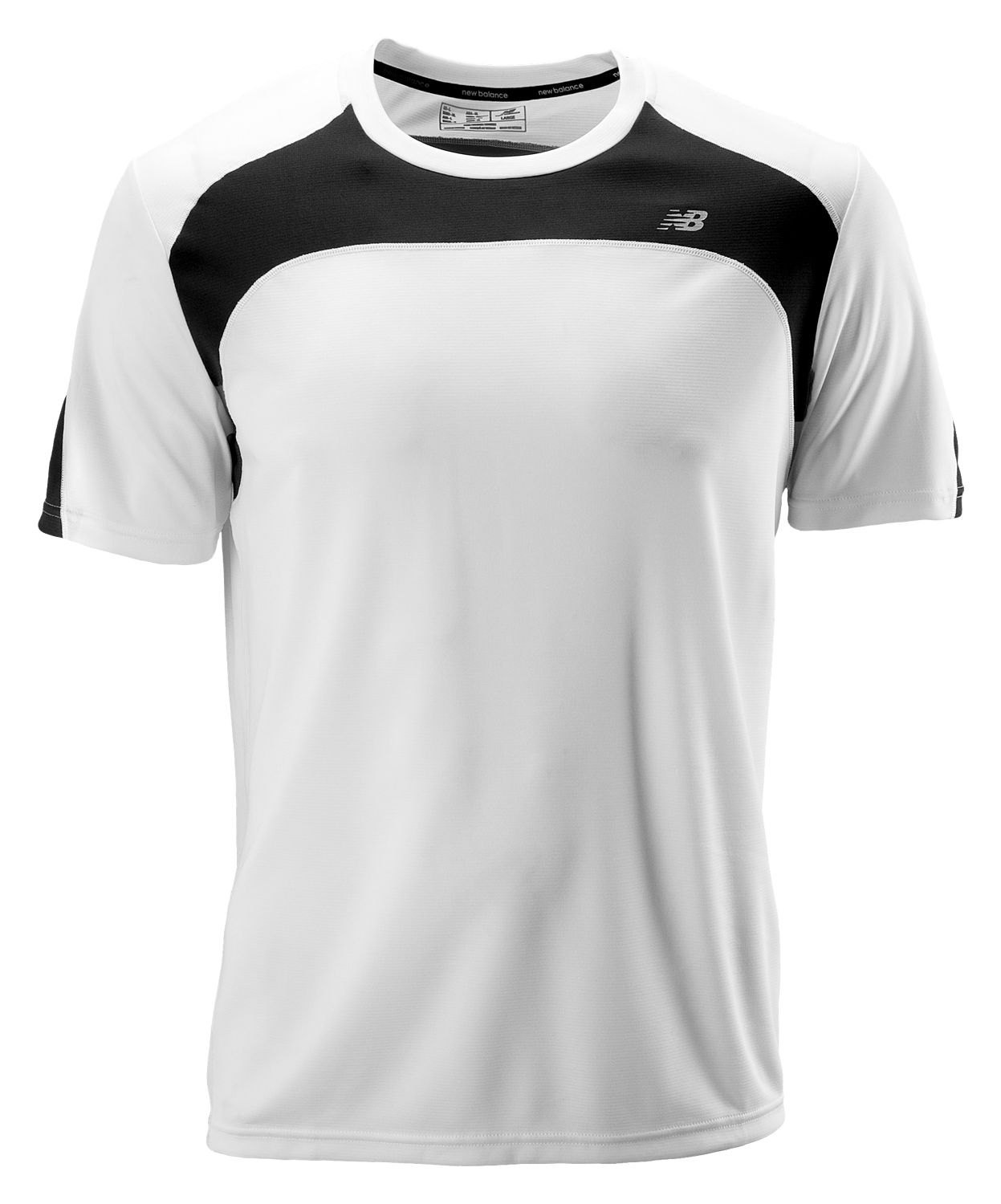 Icefil® Short Sleeve, White with Black