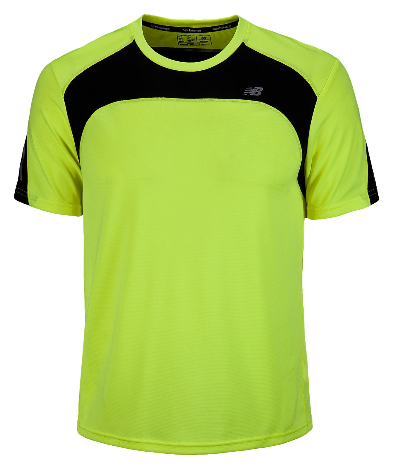 Icefil® Short Sleeve, Vibrant Yellow with Black