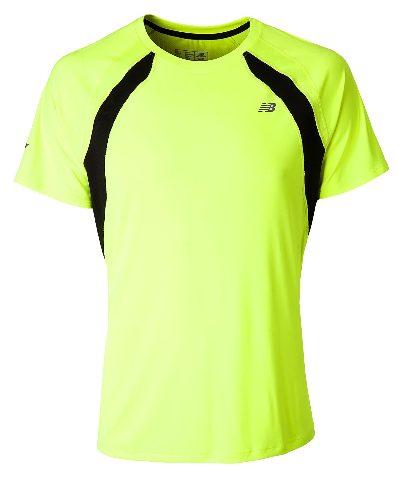 Icefil® Short Sleeve, Hi-Viz Yellow with Black