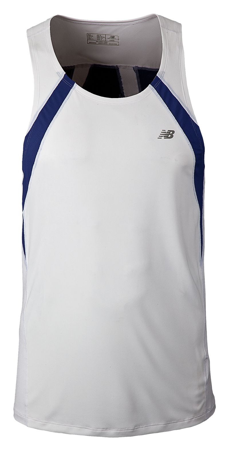 Icefil Black Prism Singlet, White with Surf the Web
