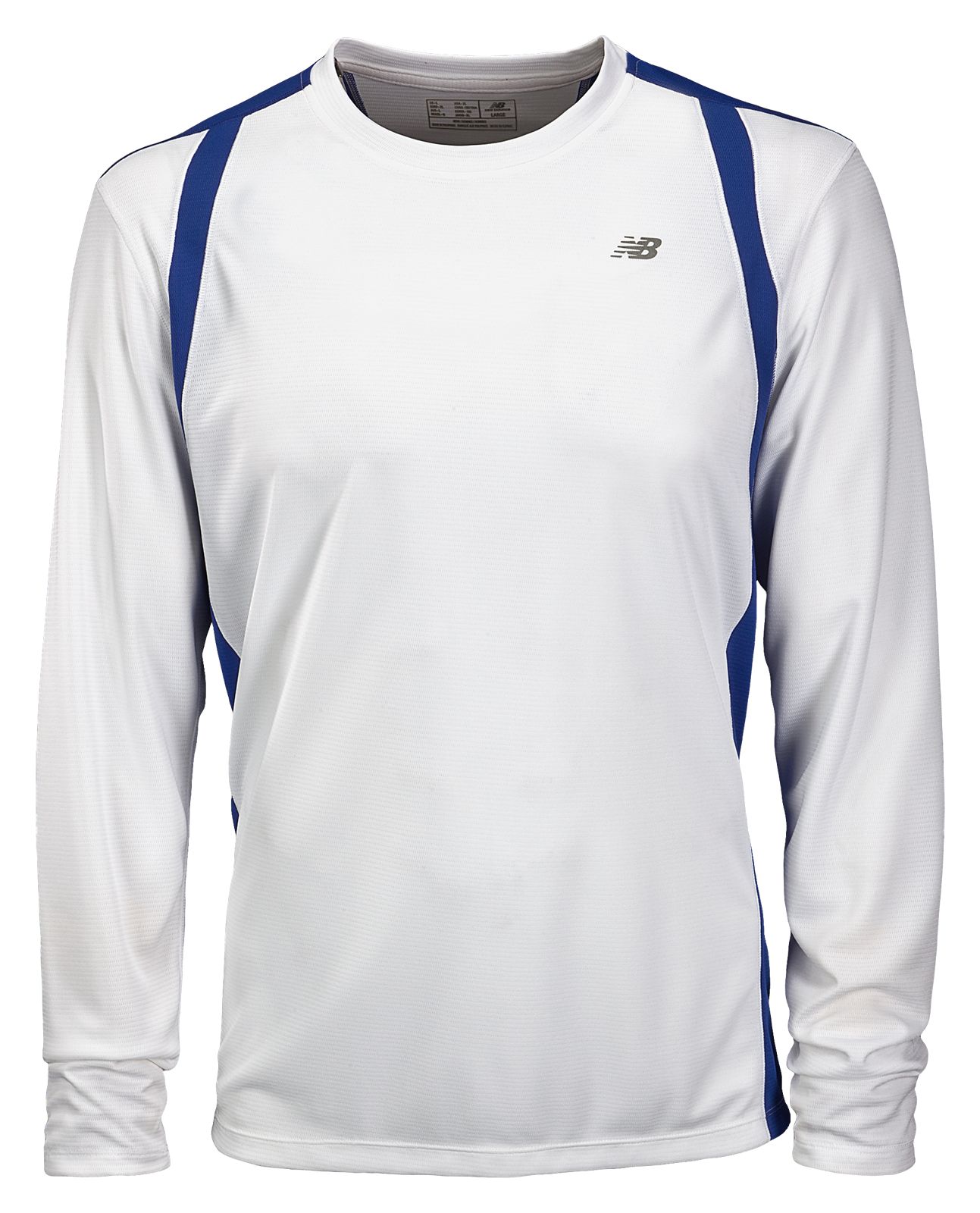 NP Long Sleeve Top, White with Surf the Web