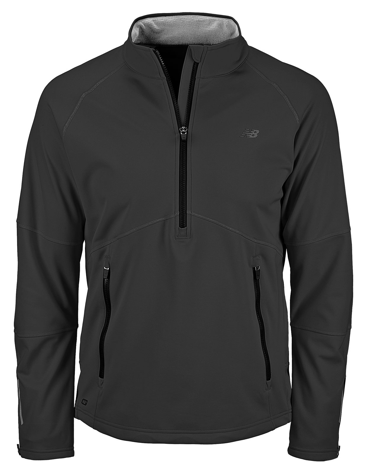 NBx WindBlocker Half Zip, Black