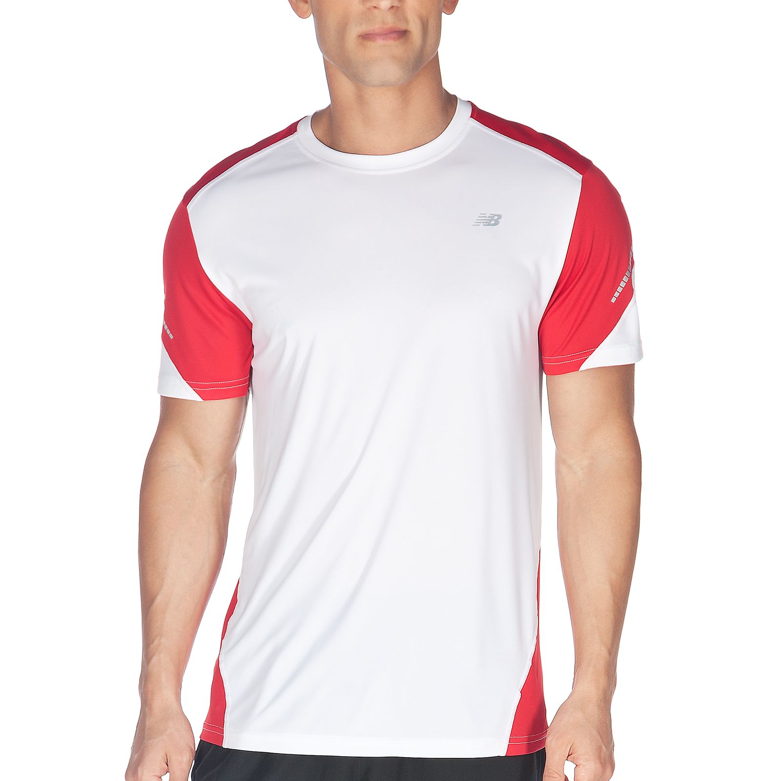 Icefil Short Sleeve, Chinese Red with White