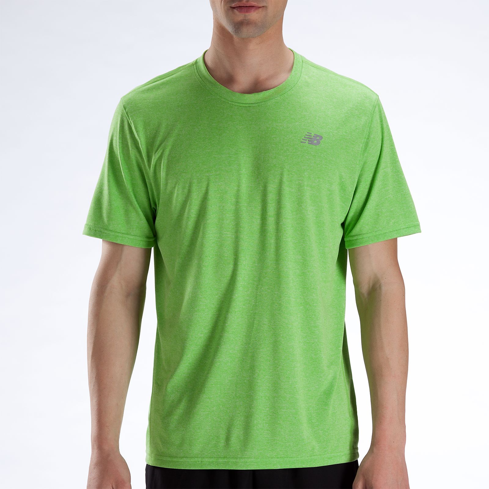 Heathered Short Sleeve, Jazz Green