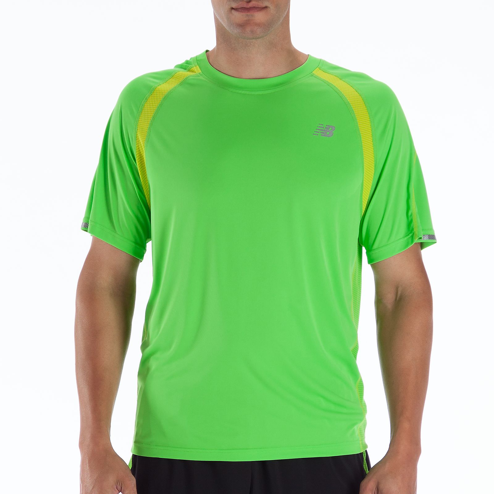 Impact Short Sleeve, Jazz Green with Lime Punch