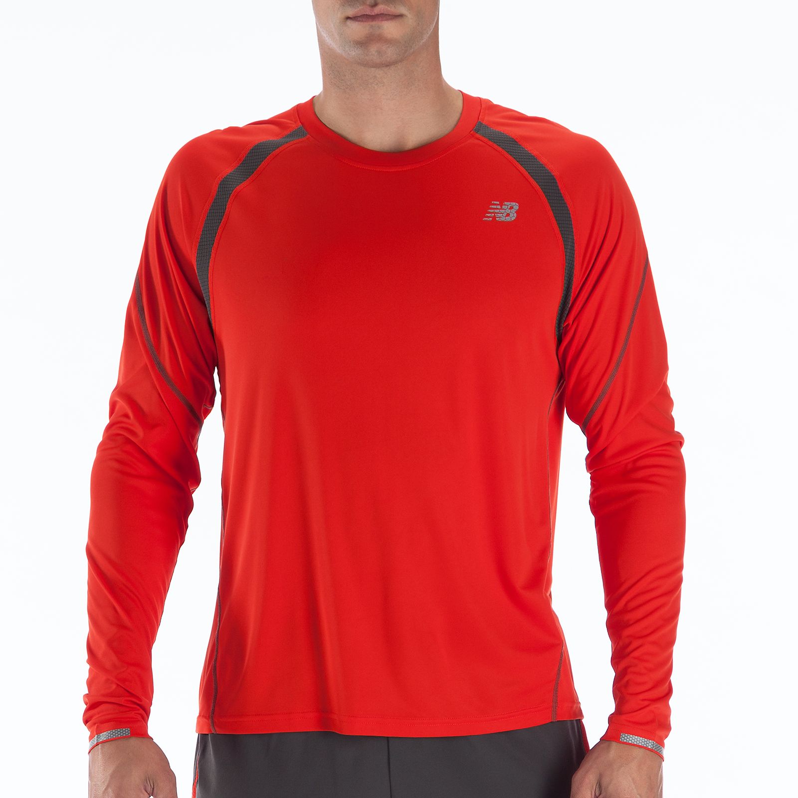 Impact Long Sleeve, Fiery Red with Magnet