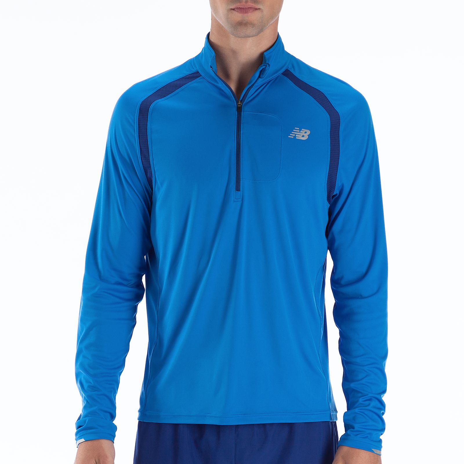 Impact 1/2 Zip, Electric Blue with Sodalite
