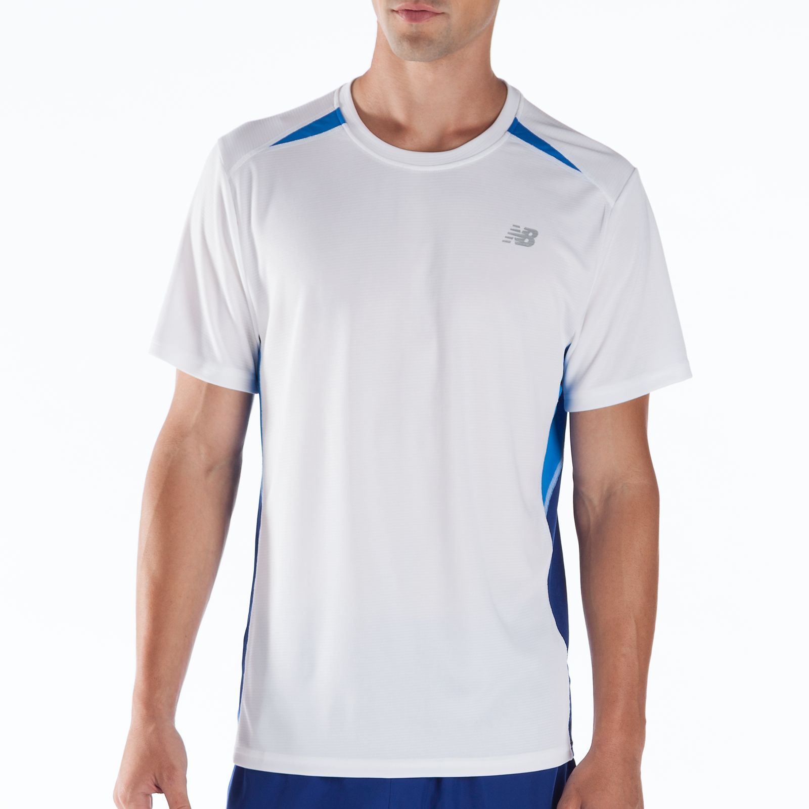 Momentum Short Sleeve, Electric Blue with White & Sodalite