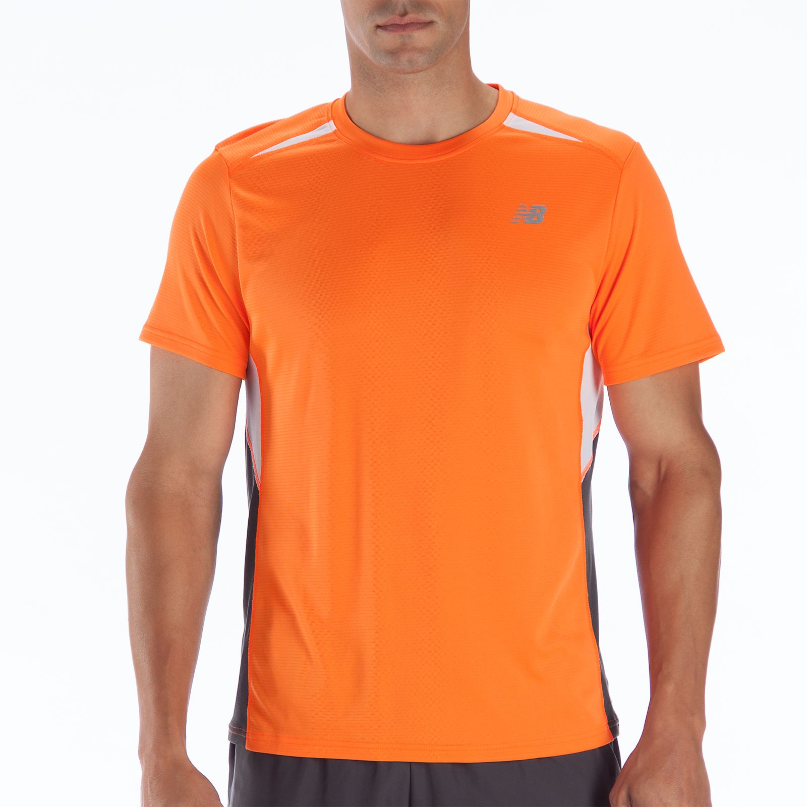 Momentum Short Sleeve, Orange Flash with Magnet & White