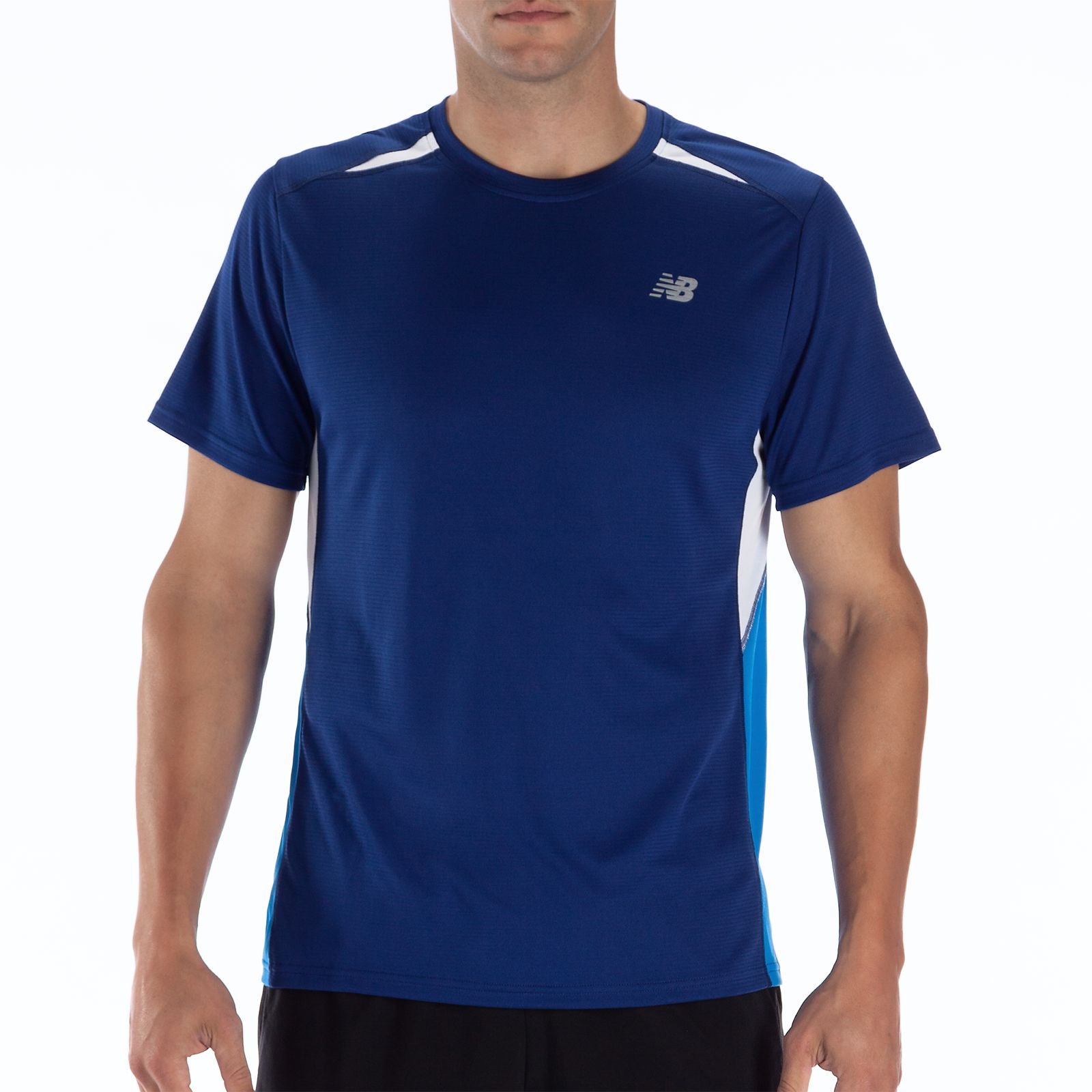 Momentum Short Sleeve, Sodalite with Electric Blue & White