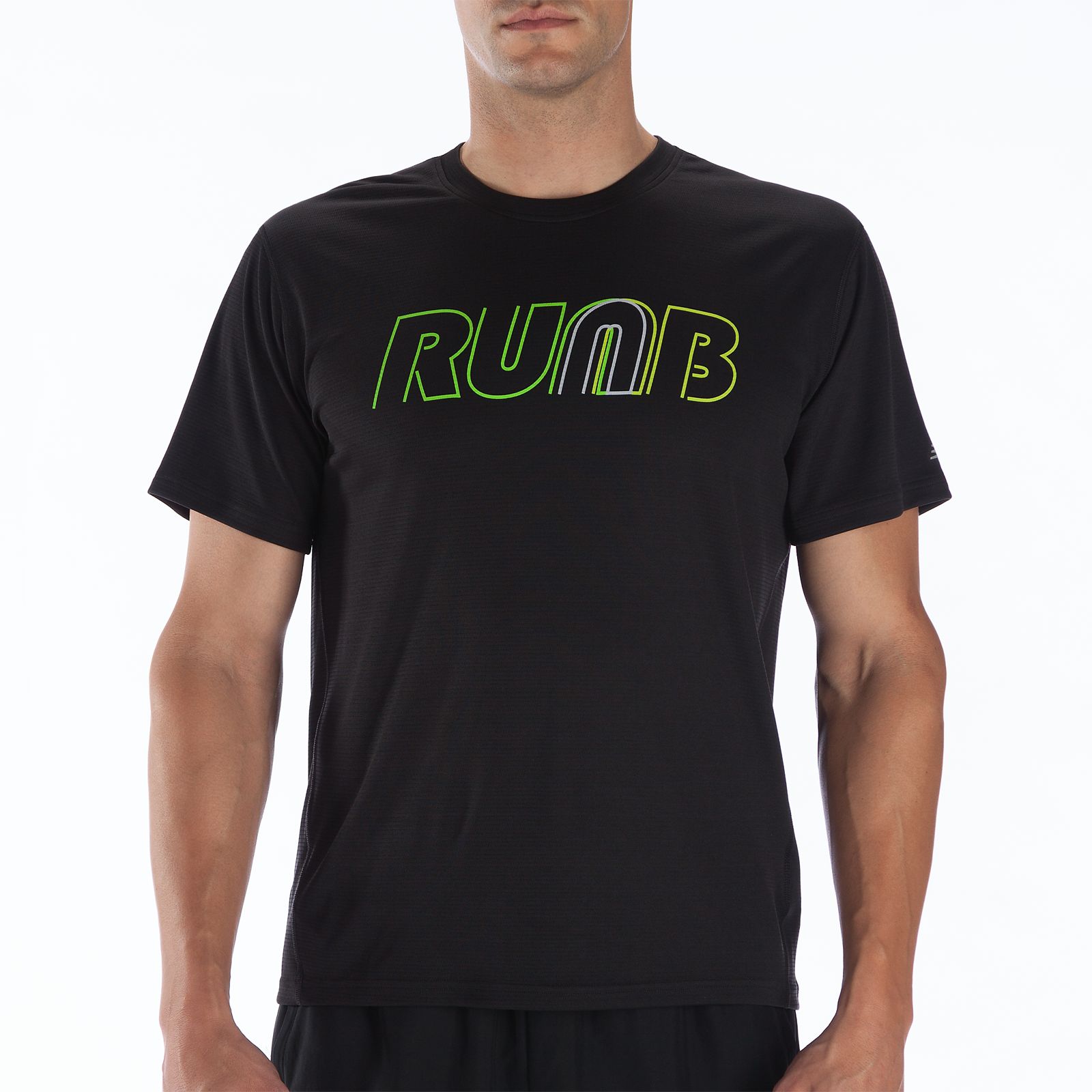 Momentum Short Sleeve Graphic, Black