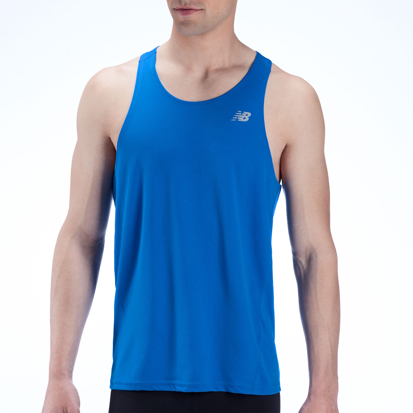 Go 2 Singlet, Electric Blue