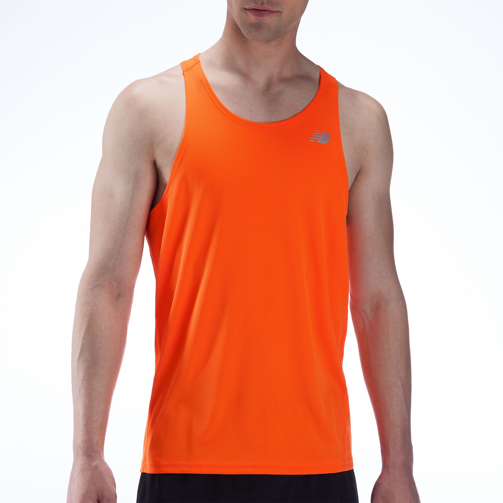 Go 2 Singlet, Orange Flash