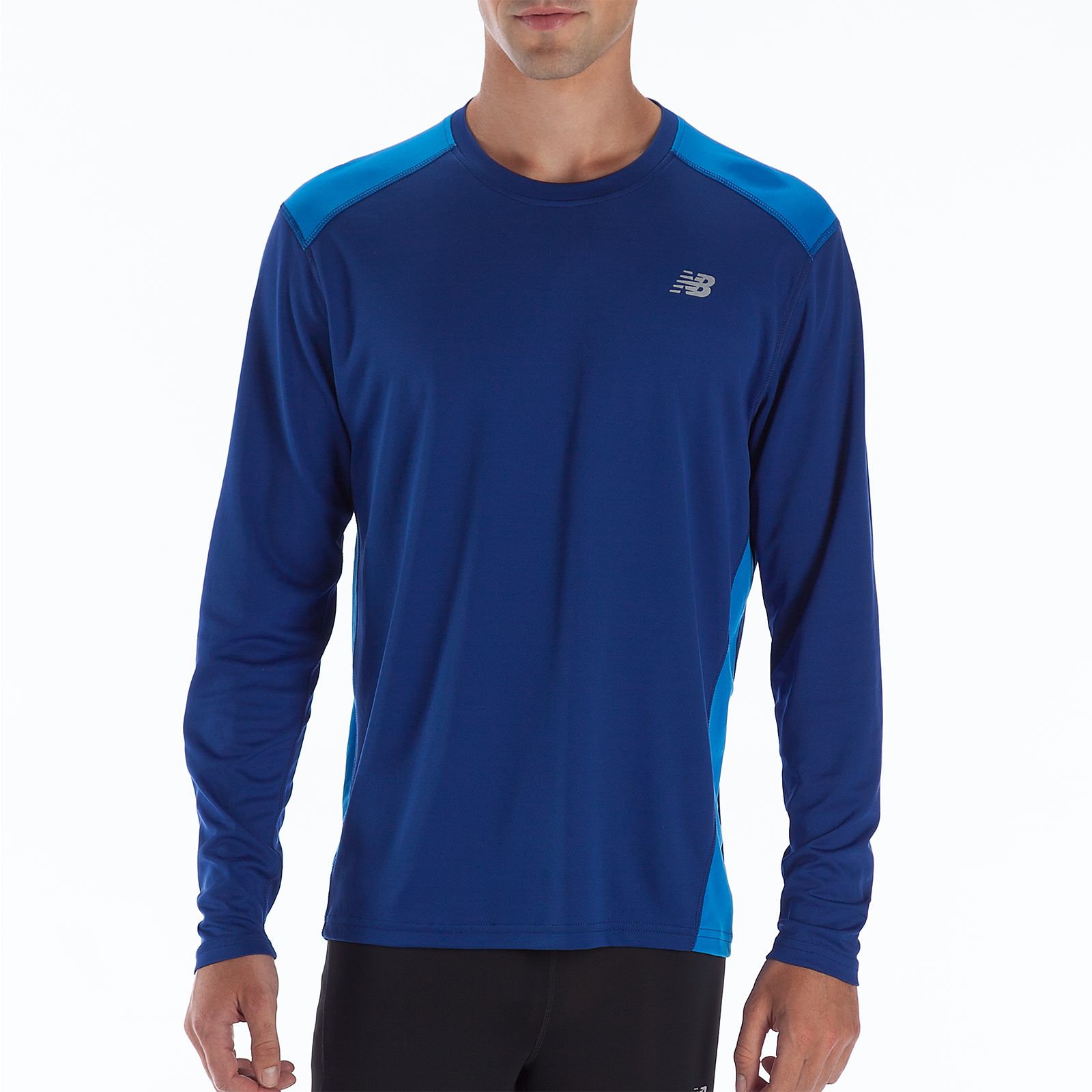 Go 2 Long Sleeve, Sodalite with Electric Blue