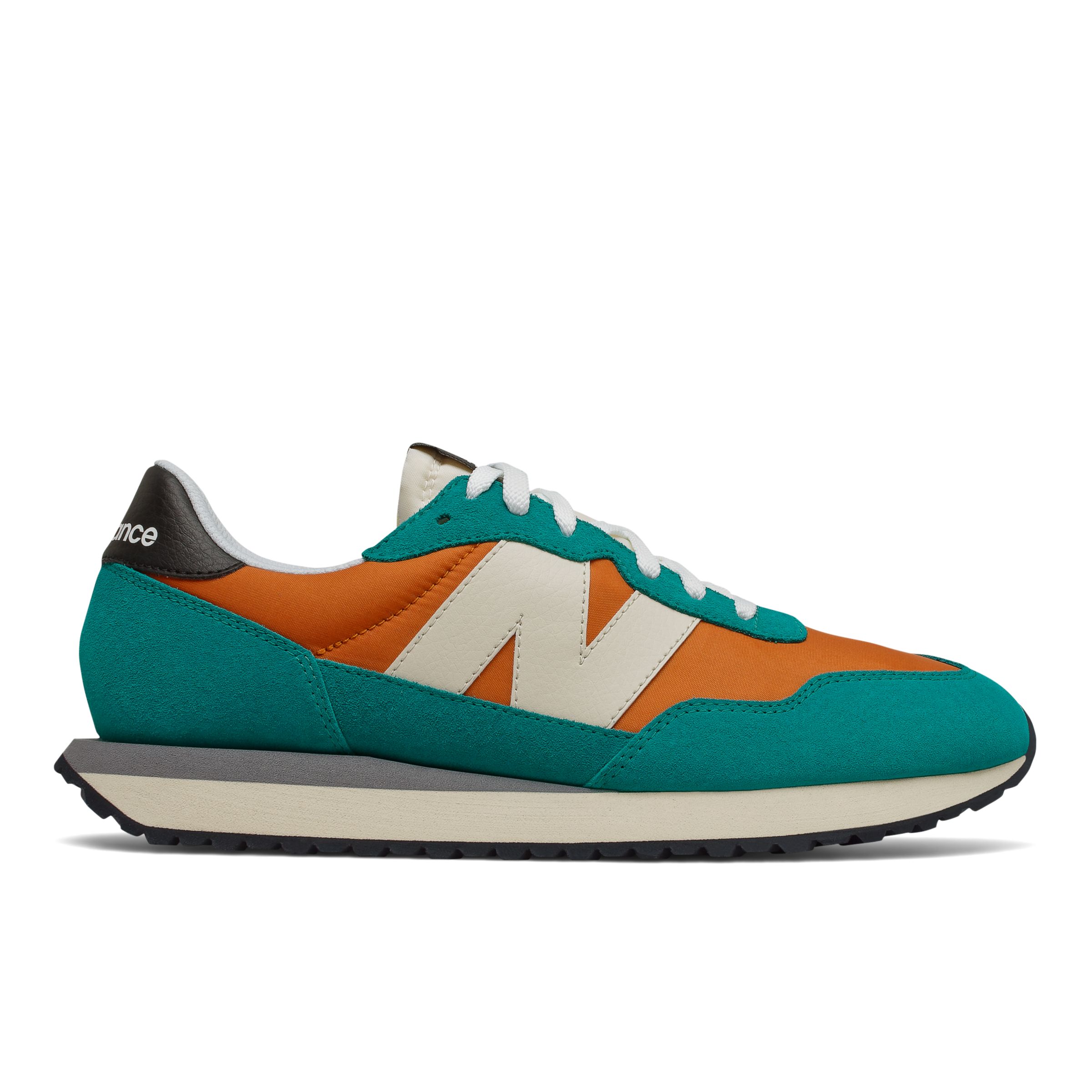 Uomo New Balance 237 - Vintage Orange/Team Teal, Vintage Orange/Team Teal - MS237AB