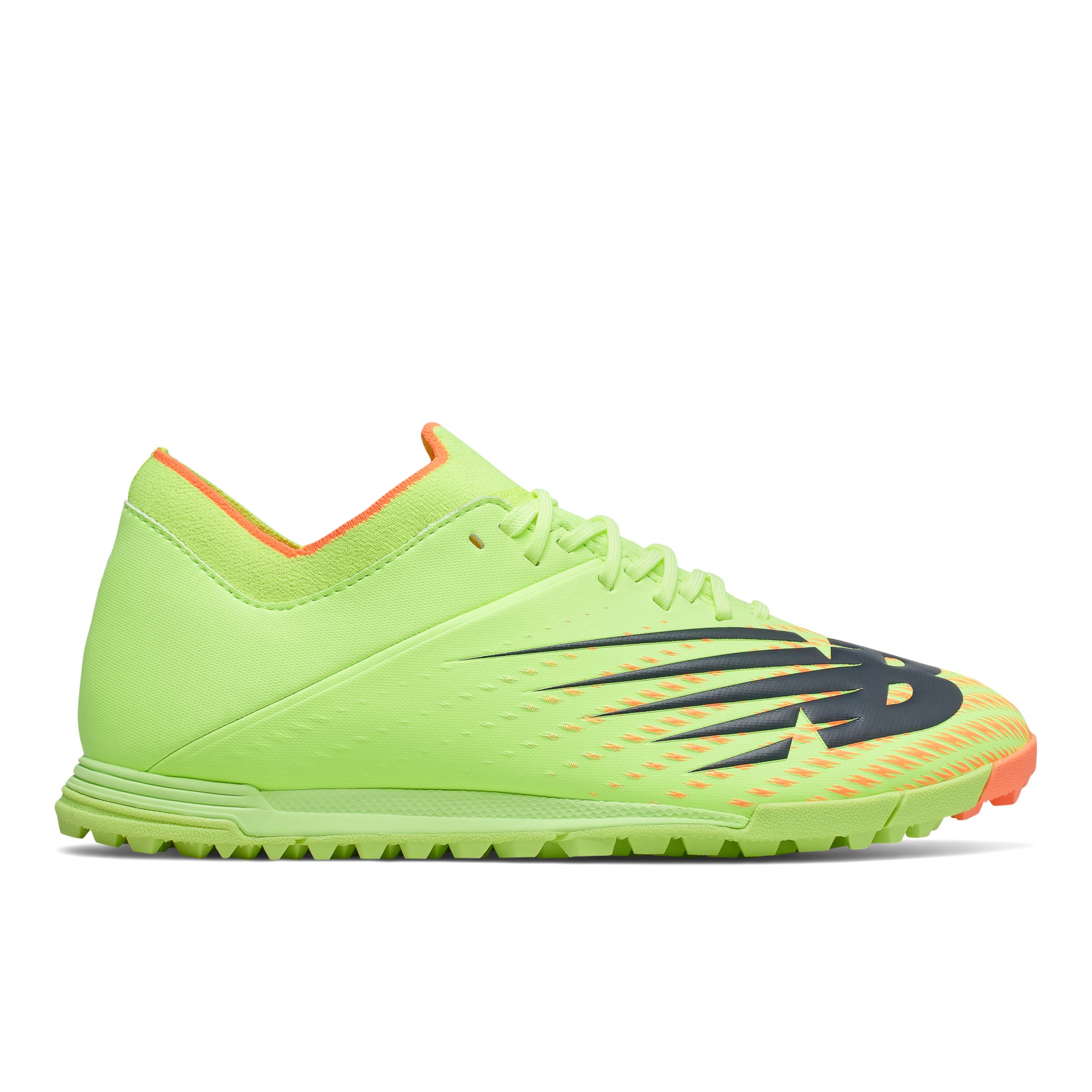 New Balance Men's Furon V6+ Dispatch TF - Green/Orange, Green/Orange - MSF3TS65