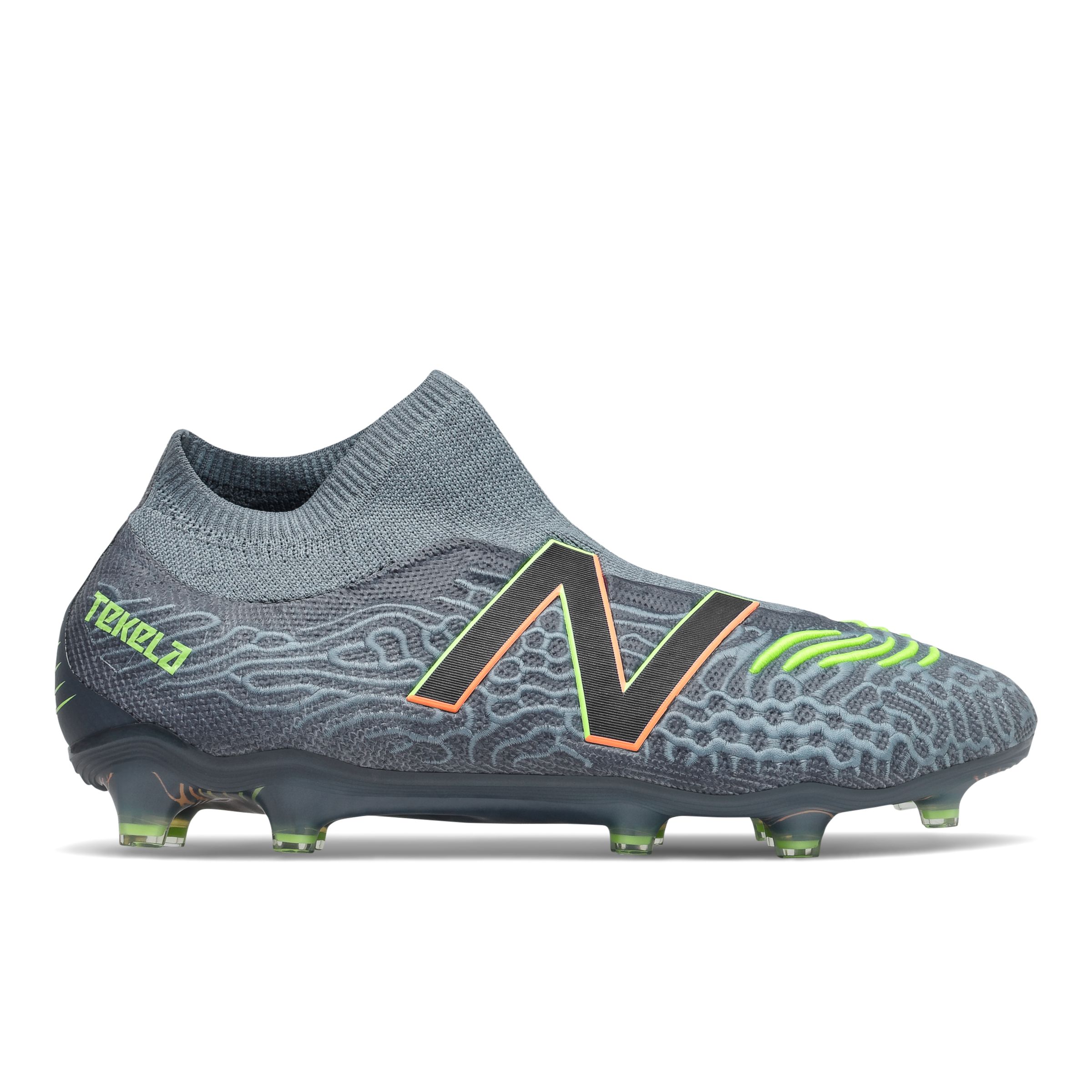 New Balance Men's Tekela V3 Pro FG - Grey/Green, Grey/Green - MST1FSG3
