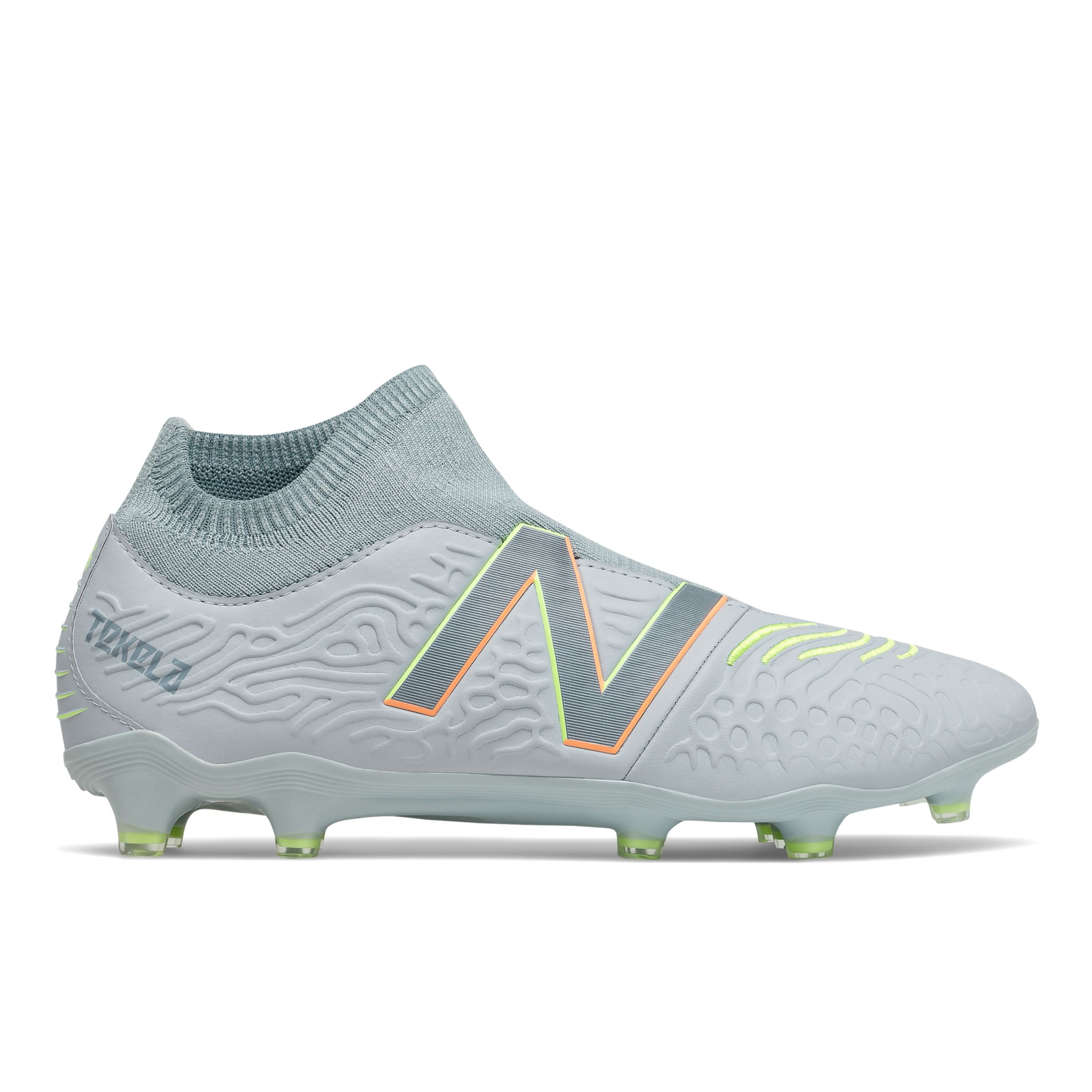 Uomo New Balance Tekela V3 Pro Leather FG - Light Cyclone/Bleached Lime Glo, Light Cyclone/Bleached Lime Glo - MSTKFSG3