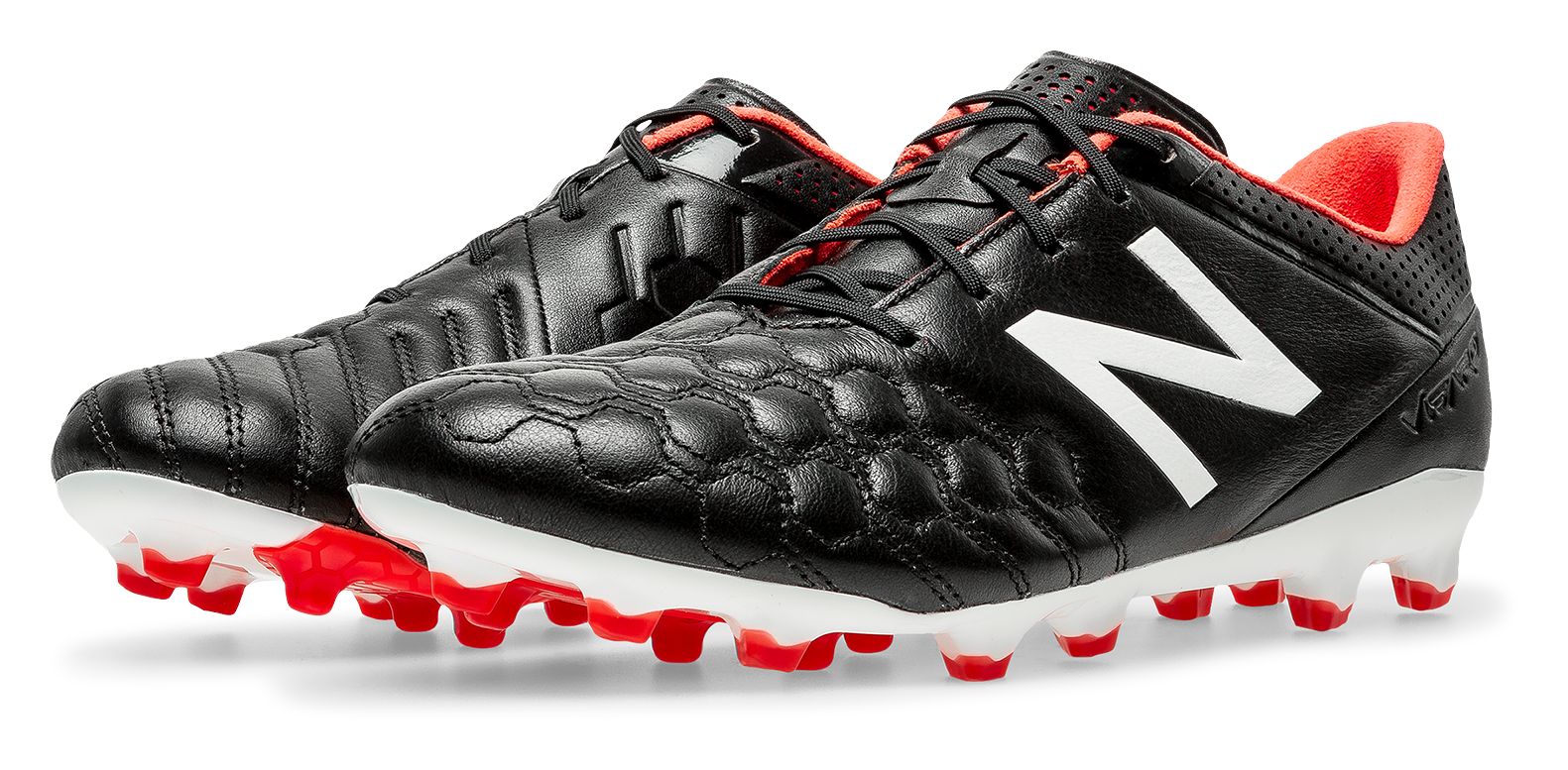 new balance mens visaro k leather sg football boots black