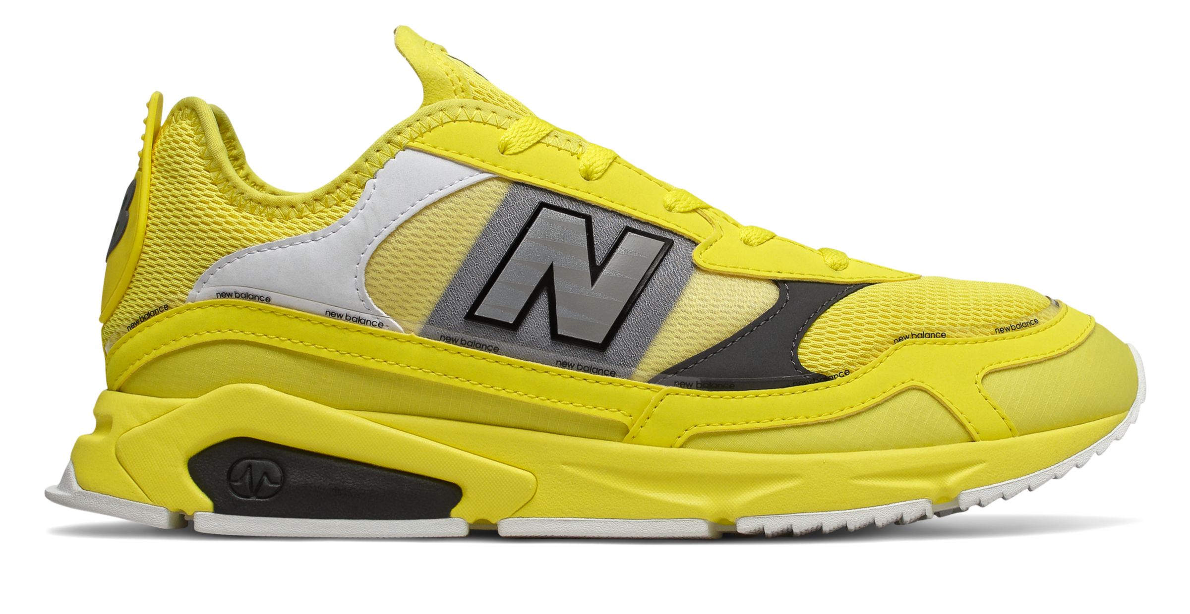 New Balance X-Racer Shoes - Yellow/Black - MSXRCHTR