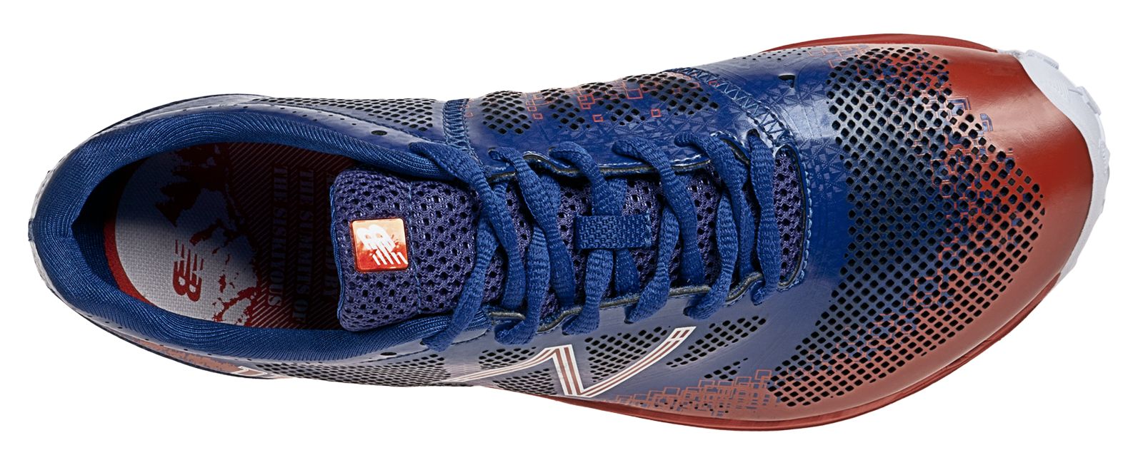 New Balance 110, Blue with Red