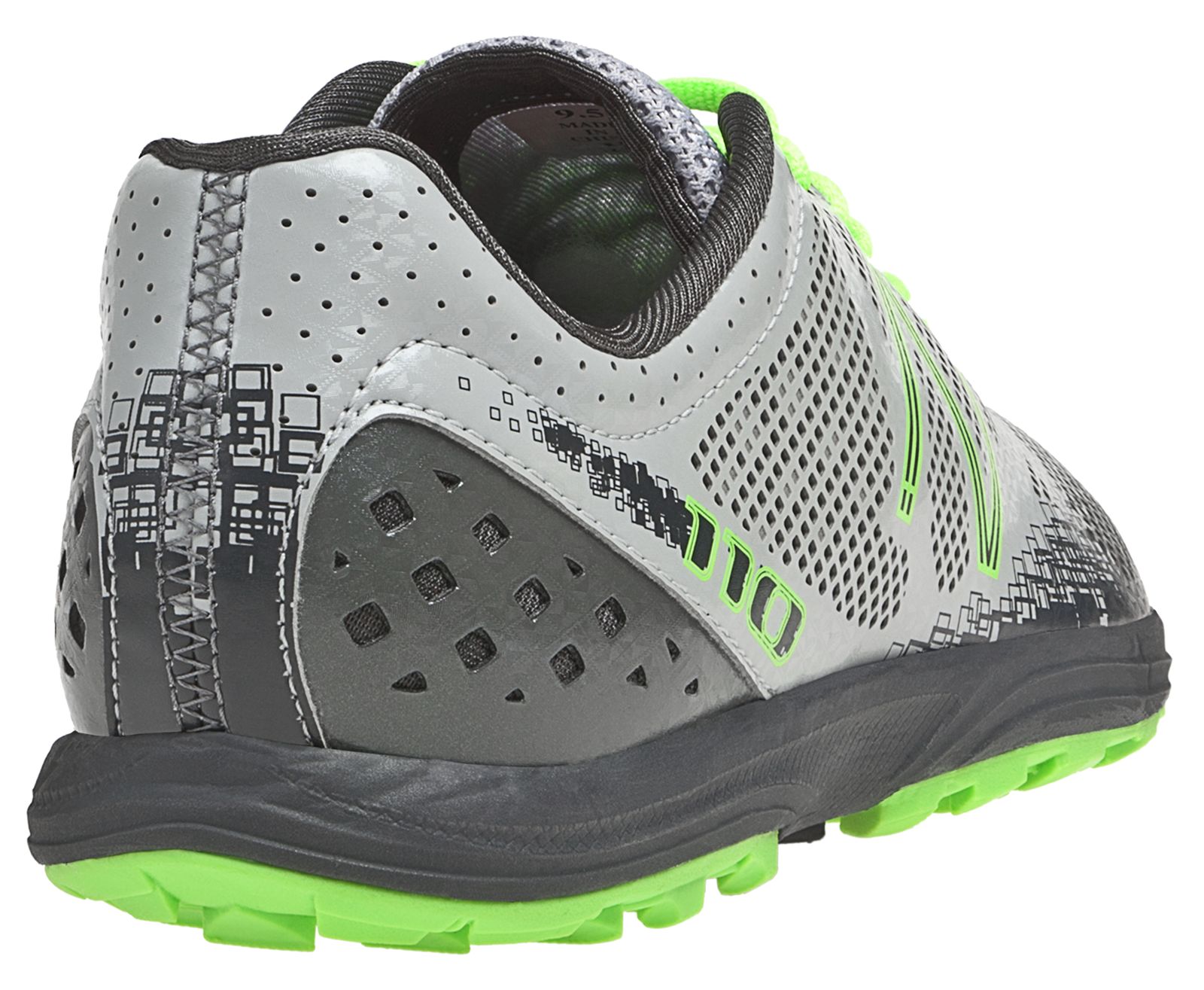 New Balance 110, Grey with Green