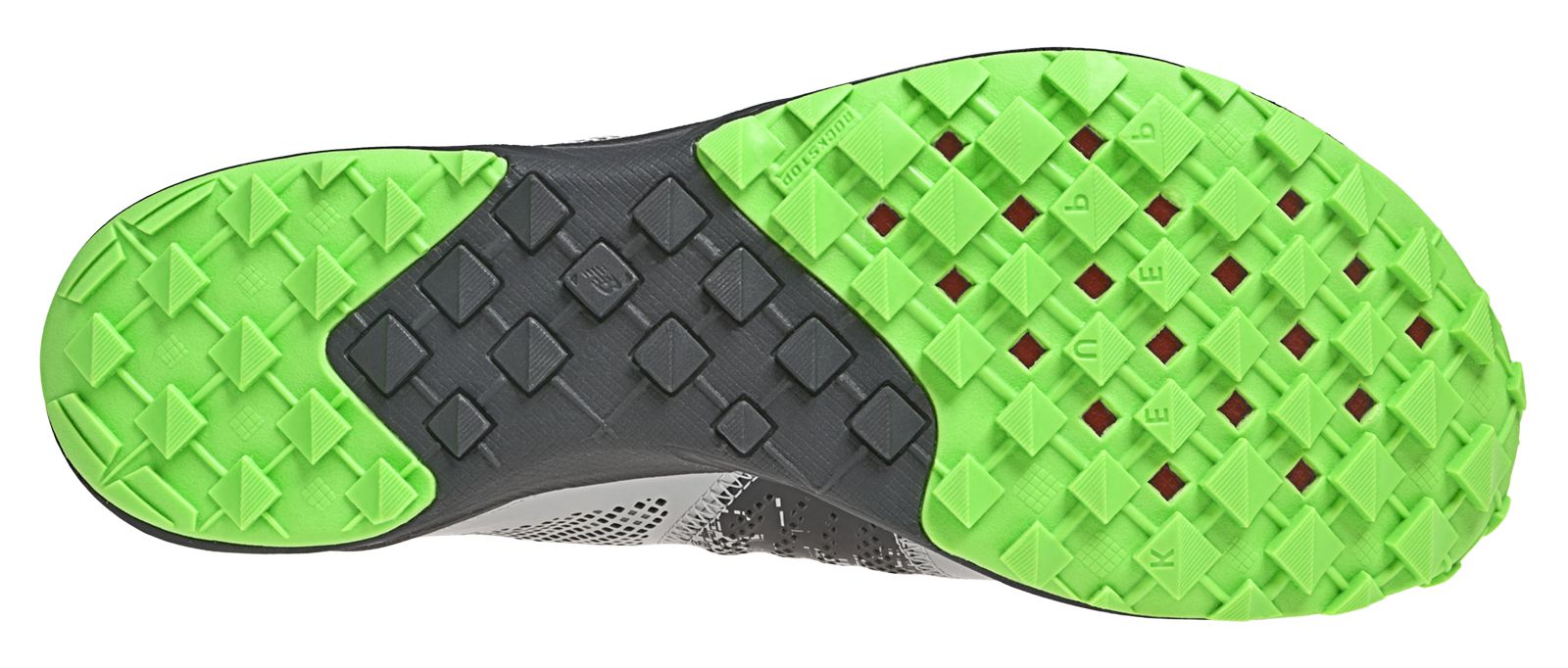 New Balance 110, Grey with Green