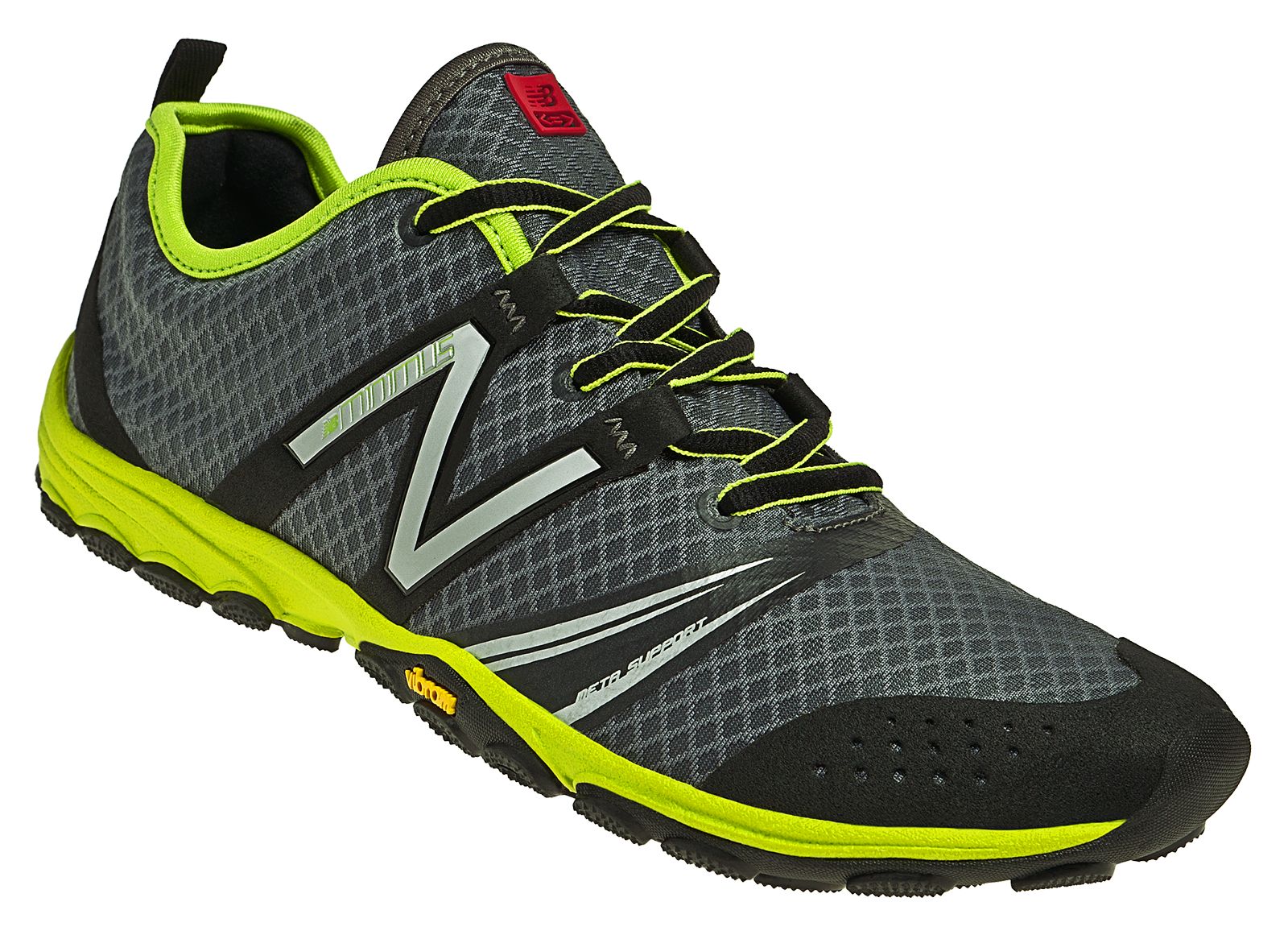 Minimus 20v2 Trail, Grey with Lime Green &amp; Black