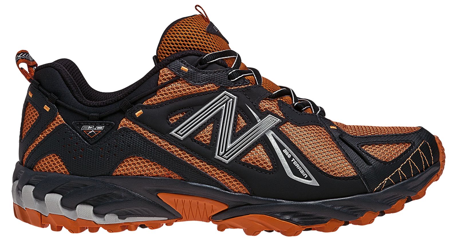New Balance 610, Black with Orange