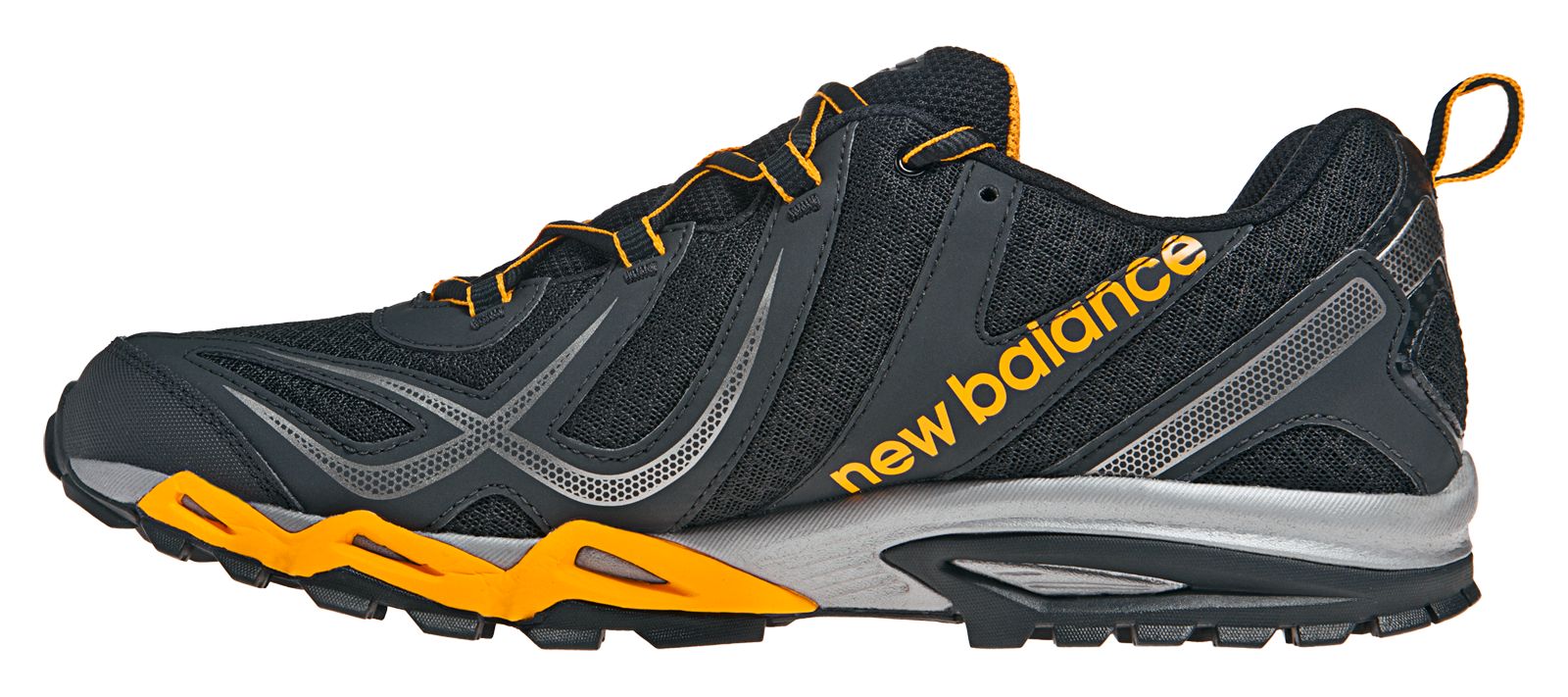 New Balance 710, Black with Orange &amp; Grey
