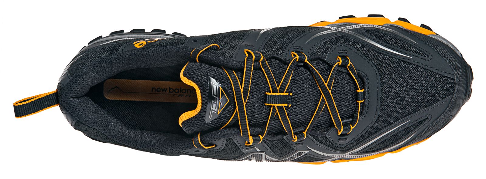 New Balance 710, Black with Orange &amp; Grey