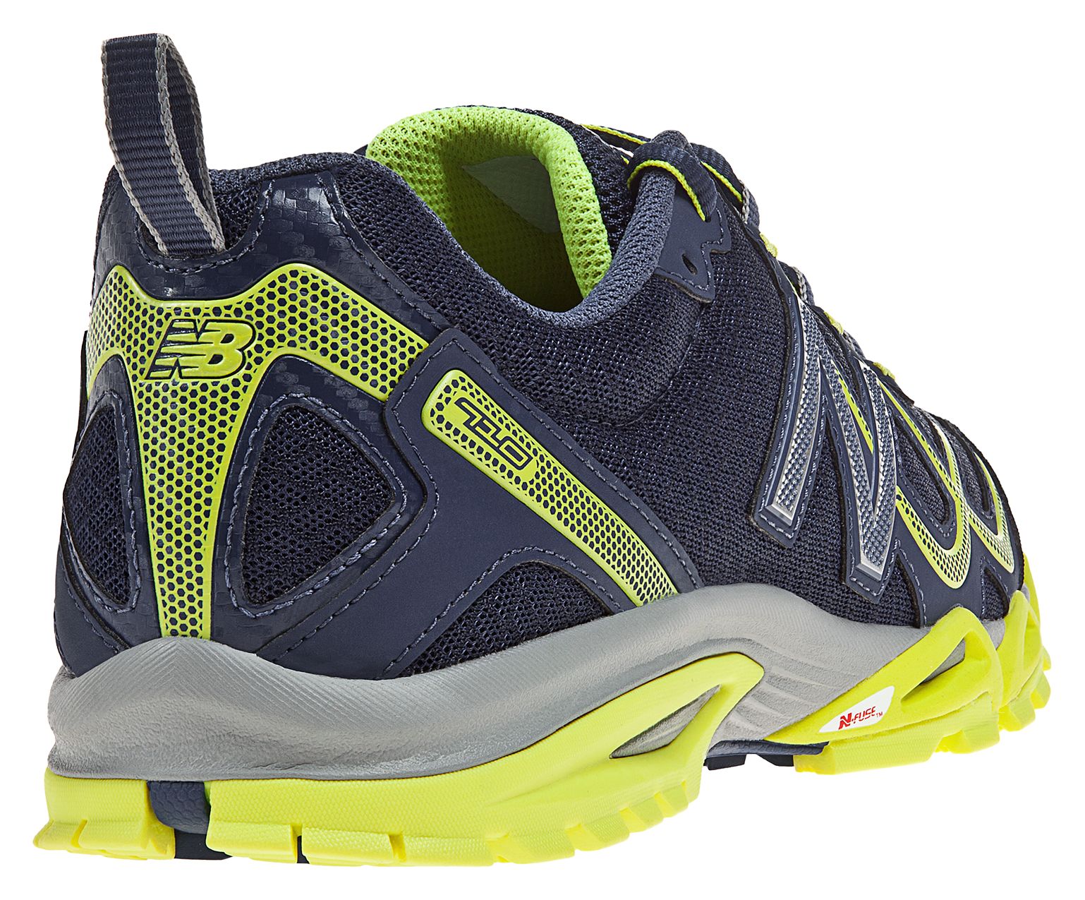 New Balance 710, Navy with Lime Green &amp; Grey