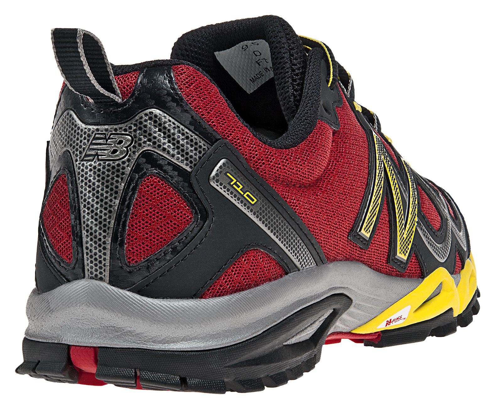 New Balance 710, Red with Black &amp; Yellow