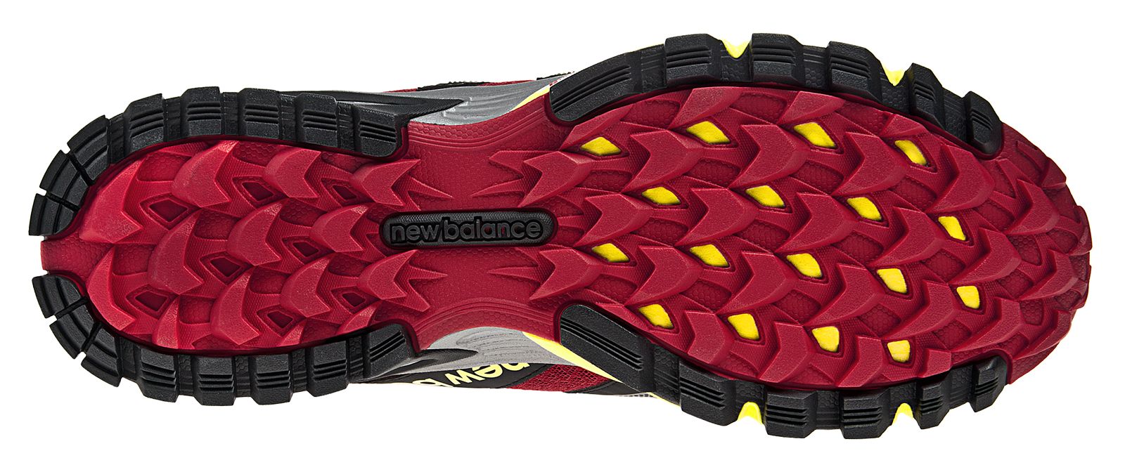 New Balance 710, Red with Black &amp; Yellow